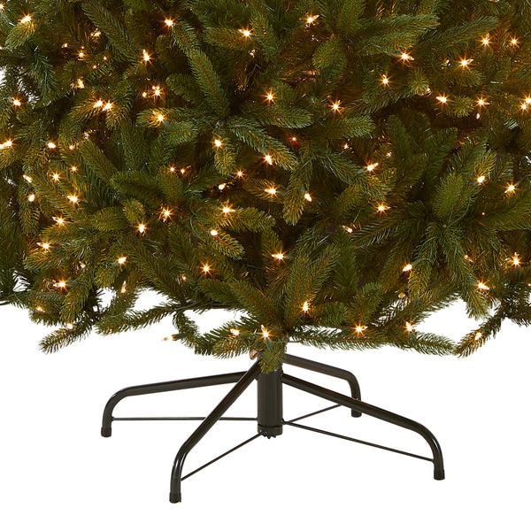 National Tree Company 7.5 Ft. Pre-Lit Grande Fir Medium Tree With Clear Lights