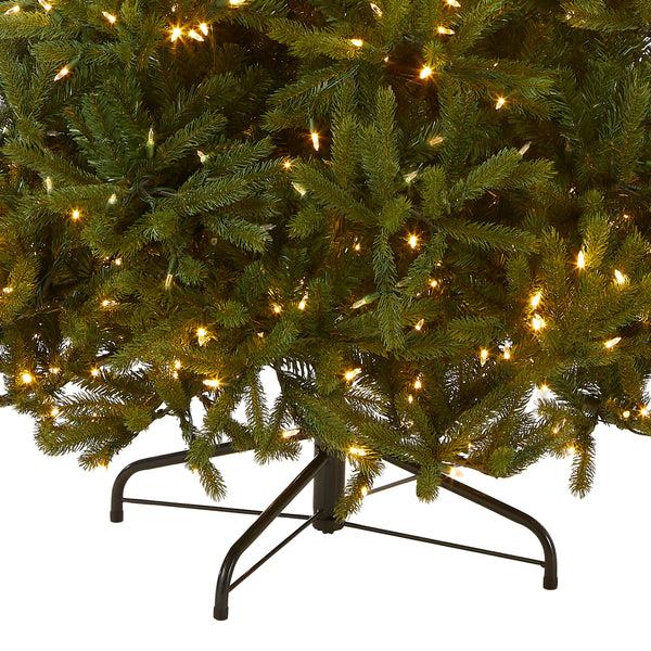 National Tree Company 7.5 Ft. Pre-Lit Jersey Fraser Fir Medium Tree With Dual Color LED Lights