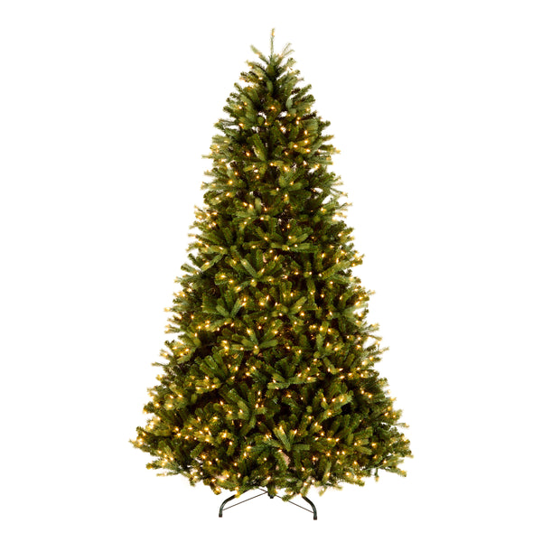 national tree company 7.5 ft. Pre-Lit Jersey Fraser Fir Medium Tree with Clear Lights