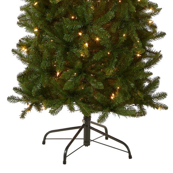 National Tree Company 7.5 Ft. Pre-Lit Kingswood Fir Pencil Tree With Clear Lights
