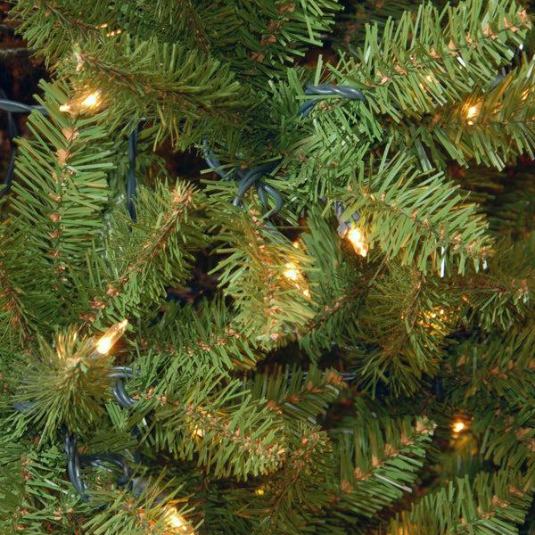 National Tree Company 7.5 Ft. Pre-Lit Kingswood Fir Tree With PowerConnect Dual Color LED Lights
