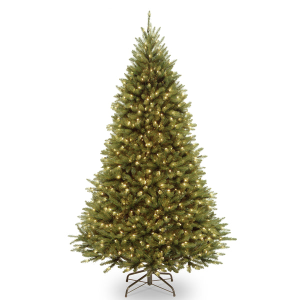 national tree company 7.5 ft. Pre-Lit Kingswood Fir Tree with PowerConnect Dual Color LED Lights