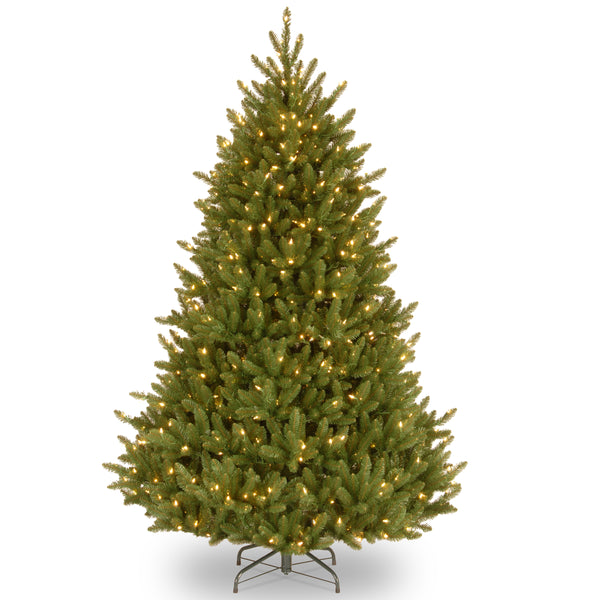national tree company 7.5 ft. Pre-Lit Natural Fraser Fir Tree with Clear Lights