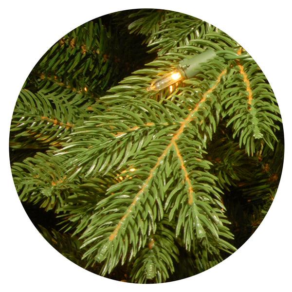 National Tree Company 7.5 Ft. Pre-Lit Princeton Fraser Fir Tree With PowerConnect And 1000 Dual Color LED Lights
