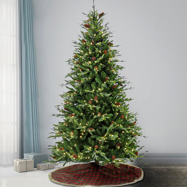 National Tree Company 7.5 Ft. Pre-Lit Skykomish Pine Tree With LED Lights