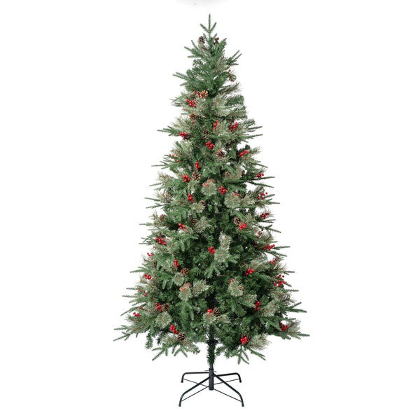 national tree company 7.5 ft. Virginia Pine Mixed Feel Real Tree