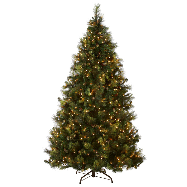 National Tree Company 7 Ft. Pre-Lit Carolina Pine Tree With Clear Lights