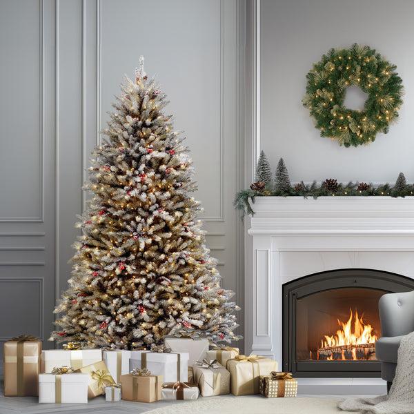 National Tree Company 7 Ft. Pre-Lit Dunhill Fir Tree With 700 Clear Lights