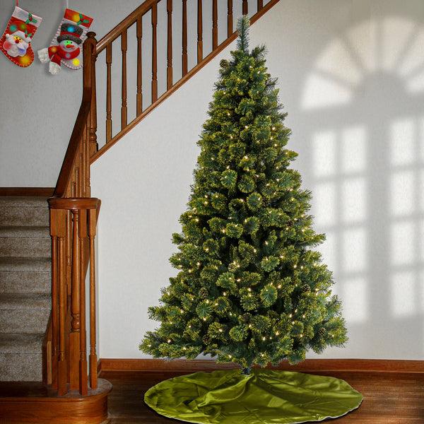 National Tree Company 7 Ft. Pre-Lit Maine Pine Tree With LED Lights