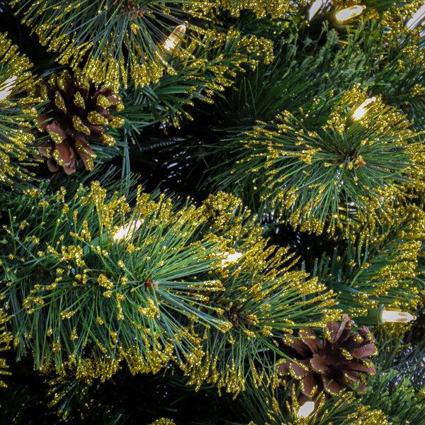 National Tree Company 7 Ft. Pre-Lit Maine Pine Tree With LED Lights