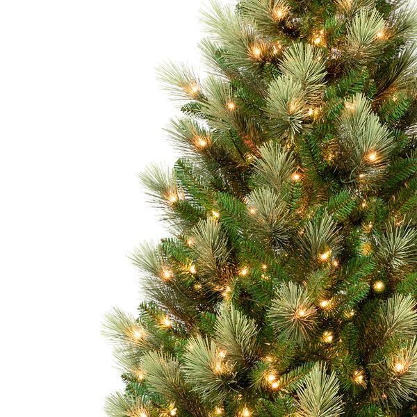 National Tree Company 9 Ft. Pre-Lit Charleston Pine Tree With Clear Lights
