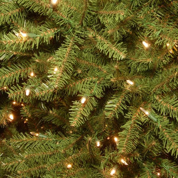 National Tree Company 9 Ft. Pre-Lit Dunhill Fir Slim Tree With Clear Lights