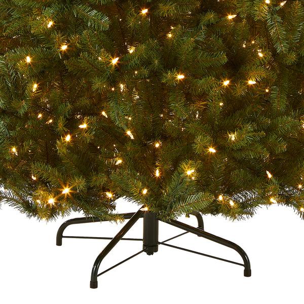 National Tree Company 9 Ft. Pre-Lit Dunhill Fir Tree With Dual Color LED Lights