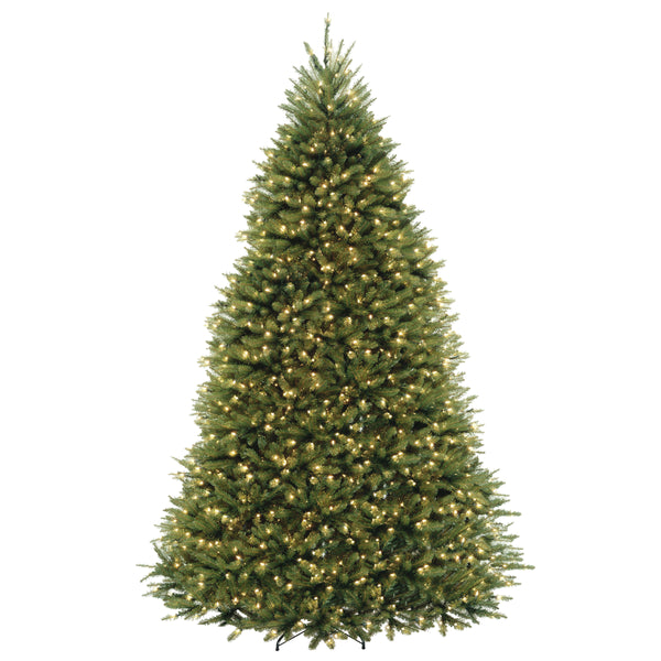 national tree company 9 ft. Pre-Lit Dunhill Fir Tree with Dual Color LED Lights