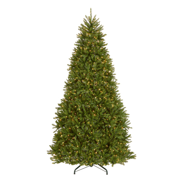 national tree company 9 ft. Pre-Lit Dunhill Fir Tree with PowerConnect Clear Lights