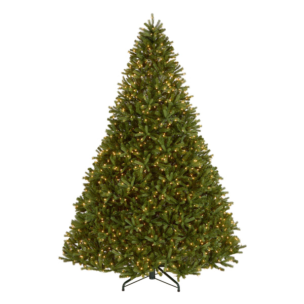 national tree company 9 ft. Pre-Lit Jersey Fraser Fir Tree with Clear Lights