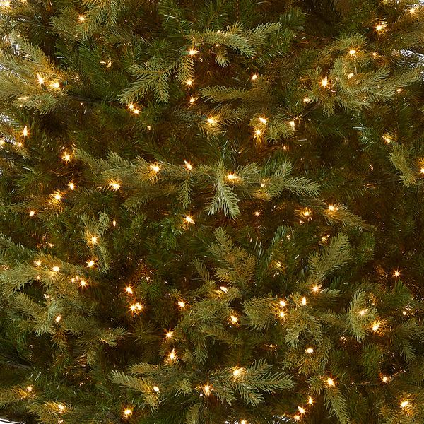 National Tree Company 9 Ft. Pre-Lit Nordic Spruce Medium Tree With Clear Lights
