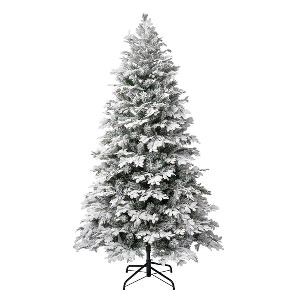 national tree company 7.5 ft. Acacius Snowy Tree