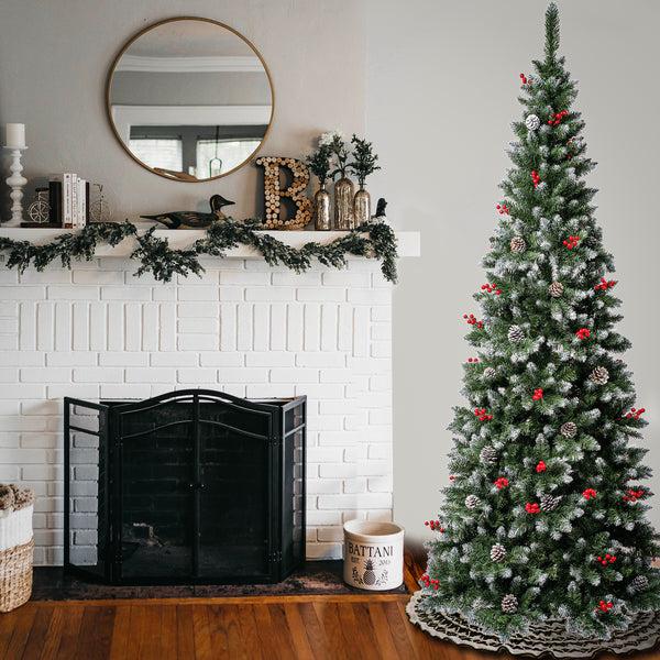 National Tree Company 7.5 Ft. Cullen Slim Tree
