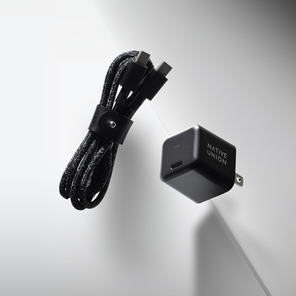 Native Union Fast GaN Charger PD 30W With USB-C Cable