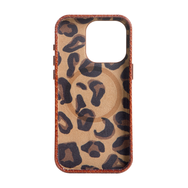 Native Union Embossed Cognac Case For IPhone 16