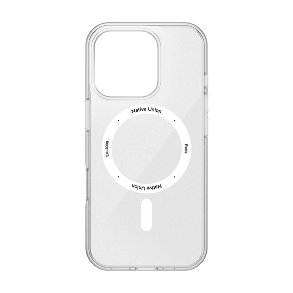 native union (Re)Clear Case for iPhone 16