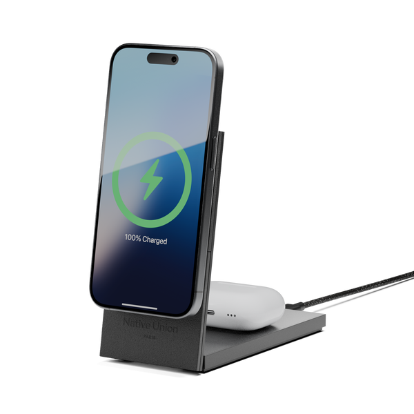 native union Rise 2-in-1 Magnetic Wireless Charger