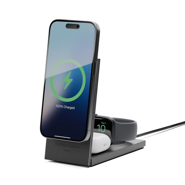 native union Rise 3-in-1 Magnetic Wireless Charger