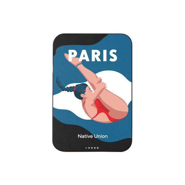 native union (Re)Classic Power Bank Magnetic | Emilie Sarnel Limited Edition