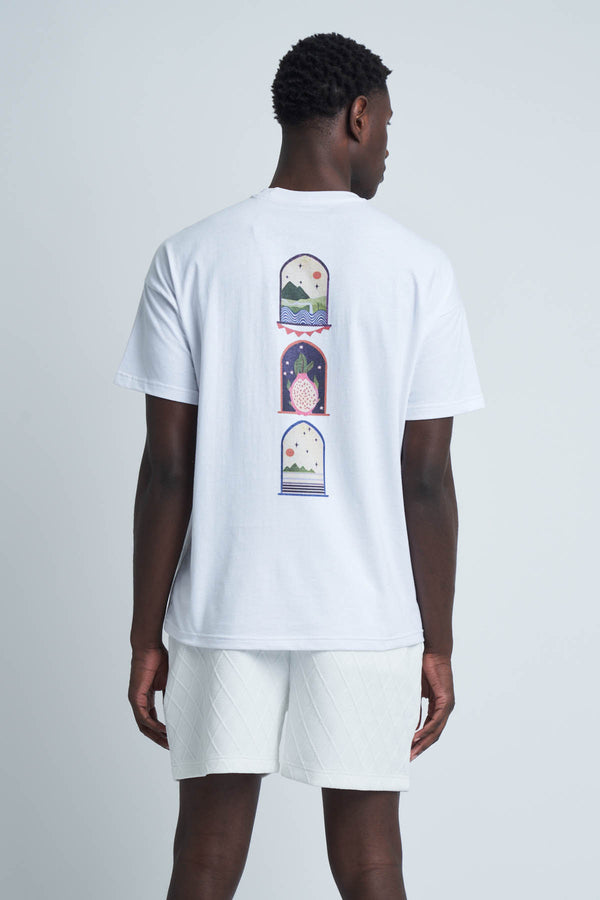 Native Youth CORBERO RELAXED FIT T-SHIRT WITH BACK GRAPHIC
