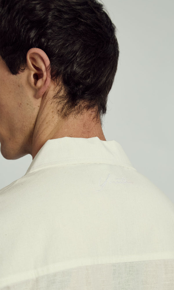 Native Youth FELIX REVERE SHIRT WITH LACE TRIM AND EMBROIDERY DETAILING