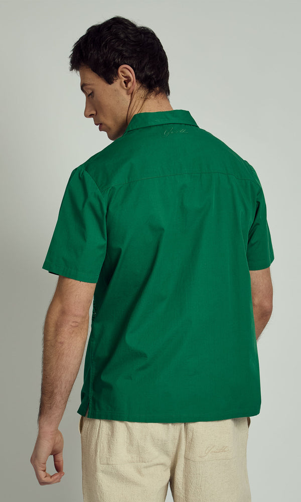 Native Youth FERGIE REVERE SHIRT WITH FLORAL CUT OUT DETAIL