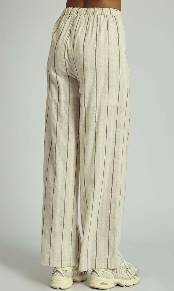 Native Youth KORI STRIPED WIDE LEG CO-ORD TROUSERS IN MULTI