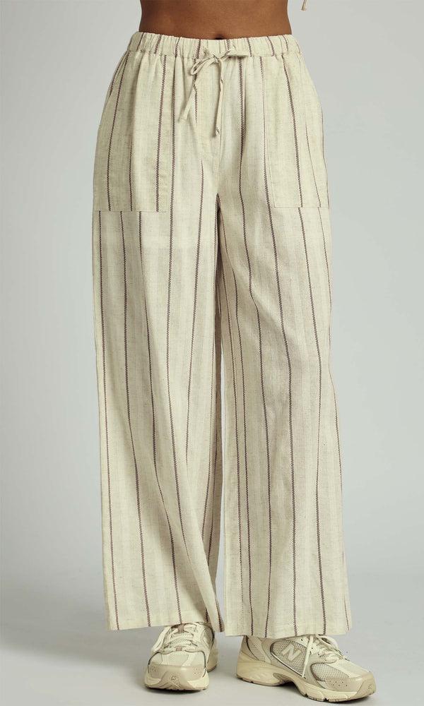 native youth KORI STRIPED WIDE LEG CO-ORD TROUSERS IN MULTI