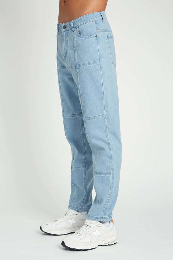 native youth ALFONSO PATCHED SEAM JEANS