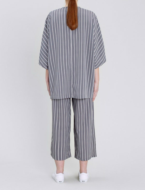 Native Youth Aya Stripe Kimono Jacket