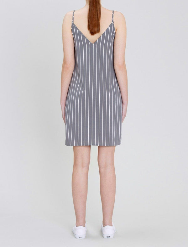Native Youth Aya Stripe Slip Dress