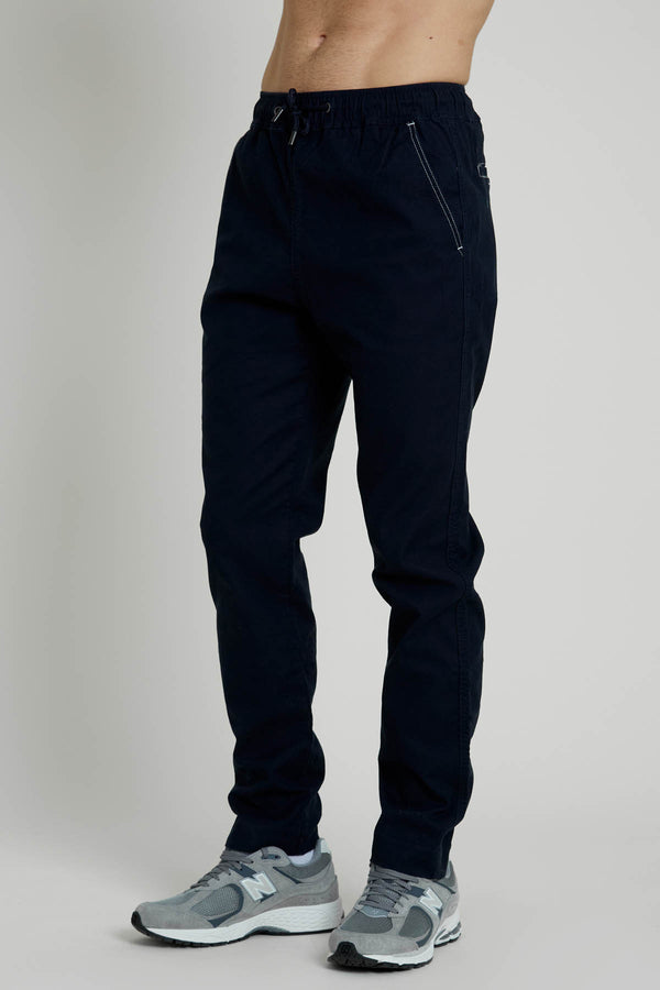 native youth BALTIC DRAWCORD STITCHING DETAIL PANT
