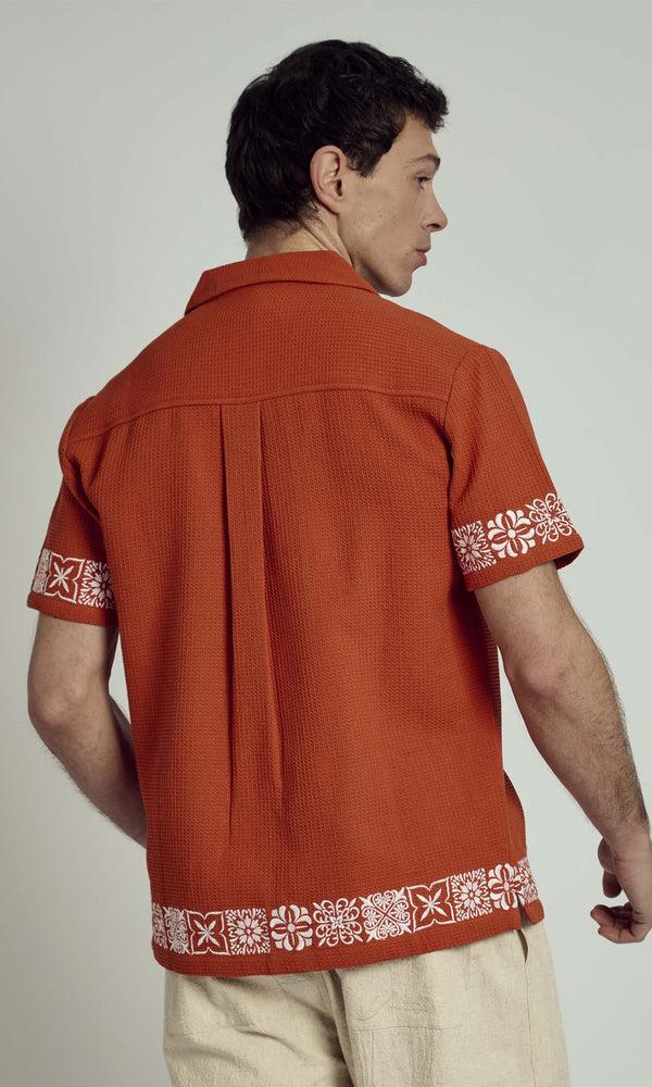 Native Youth BRUCE WASHED WAFFLE SHIRT