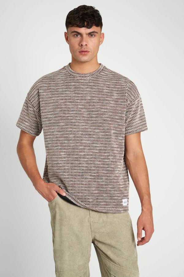 Native Youth CARVER RELAXED FIT JACQUARD T-SHIRT