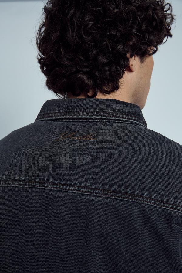 Native Youth CHYLER ACID WASH DENIM SHIRT