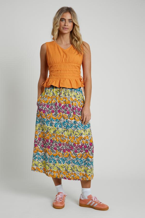 native youth CITRI LINEN BLEND CAMI