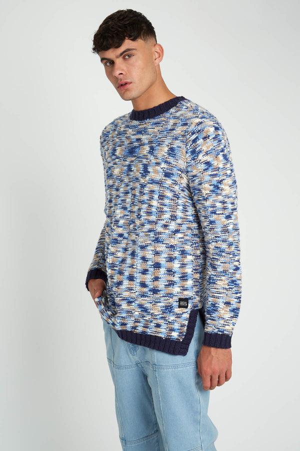 Native Youth CYPHER KNITTED SPACE DYE JUMPER