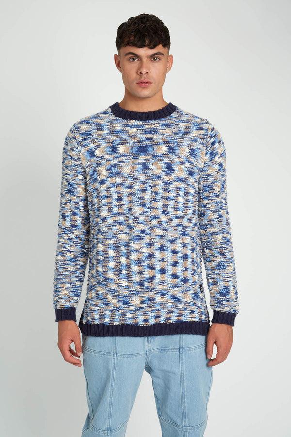 Native Youth CYPHER KNITTED SPACE DYE JUMPER