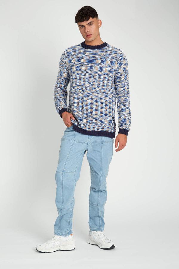 native youth CYPHER KNITTED SPACE DYE JUMPER