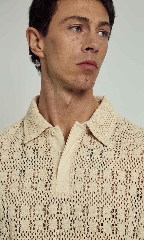 Native Youth DENNIS CROCHET RUGBY POLO