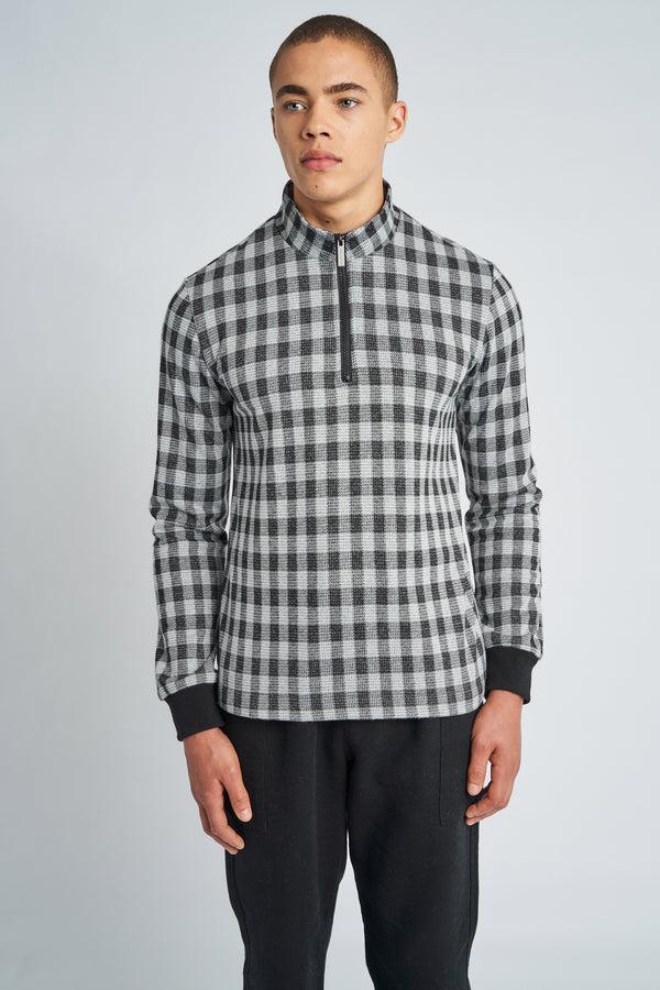 native youth DYLAN QUARTER ZIP SWEAT