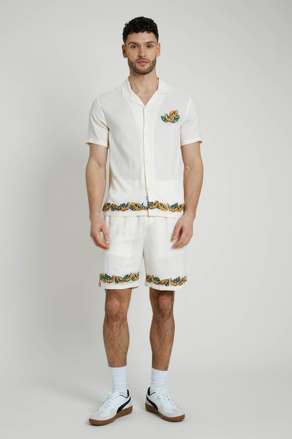 Native Youth ETAERIO EMBROIDERED SHORT