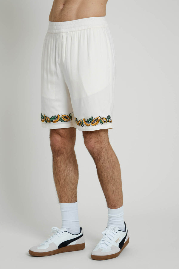 native youth ETAERIO EMBROIDERED SHORT