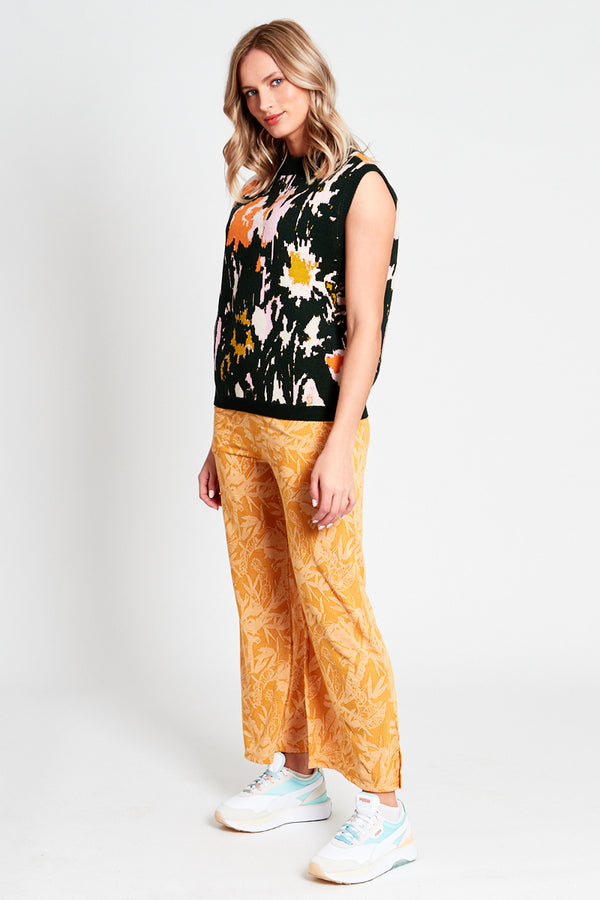 Native Youth EVERGREEN KNIT TOP